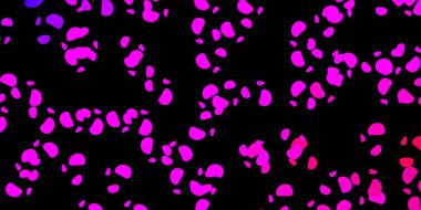 Koyu mor, soyut şekilli pembe vektör şablonu. Basit bir şekilde gradyan olan renkli soyut biçimler. Web siteniz için basit illüstrasyon.