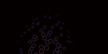 Koyu pembe, noktalı mavi vektör arkaplan. Doğa tarzında renkli noktaları olan soyut illüstrasyon. İş ilanları için şablon.