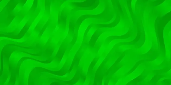 Hellgrüner Gelber Vektorhintergrund Mit Schleifen Gradient Illustration Einfachem Stil Mit — Stockvektor