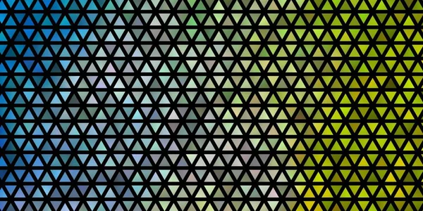 Fond Vectoriel Multicolore Clair Avec Lignes Triangles Belle Illustration Avec — Image vectorielle