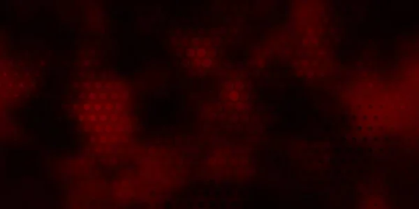Dunkelrosa Roter Vektorhintergrund Mit Kreisen Abstrakte Illustration Mit Bunten Flecken — Stockvektor
