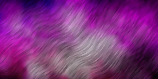 Темно Фіолетовий Рожевий Векторний Фон Кривими — стоковий вектор