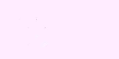 Grip belirtileri gösteren açık mor bir vektör şablonu. Basit ve soyut bir şekilde renkli hastalık sembolleri. Salgın bilgisine karşı basit tasarım.