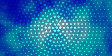 Güzel yıldızlı hafif BLUE vektör dokusu.