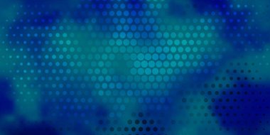 Dairesel hafif BLUE vektör şablonu.