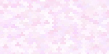 Çokgen biçiminde hafif Mor vektör arkaplanı.