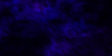 Koyu pembe, dikdörtgenli mavi vektör şablonu. Soyut tarzda dikdörtgenleri olan modern tasarım. İş broşürleri, broşürler için desen