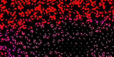 Soyut şekilli koyu kırmızı vektör deseni. Soyut tarzda renkli şekilli bir illüstrasyon. Web siteniz için basit illüstrasyon.