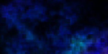 Koyu pembe, dikdörtgenli mavi vektör arkaplan. Renkli dikdörtgenlerle soyut gradyan çizimi. Reklamlar ve reklamlar için desen.