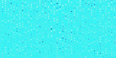 Lekeli hafif Mavili vektör arkaplanı. Baloncuklu gradyan tarzda soyut dekoratif tasarım. Posterler, afişler için tasarım.