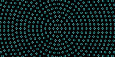 Din sembollü koyu yeşil vektör dokusu. Sihirli ruhani güç işaretleri olan bir ilüzyon. En iyi tasarım Cadılar Bayramı olayları.