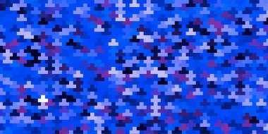 Koyu pembe, dikdörtgenli mavi vektör arkaplanı.