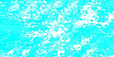 Çokgen şekilli koyu mavi vektör deseni. Soyut tarzda, üçgen ve çizgilerle basit bir tasarım. Duvar kağıtlarınız için tasarım.