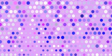 Açık pembe, diskli mavi vektör dokusu. Doğa tarzında rengarenk çizimler. Reklamlarınız için tasarım.