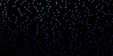 Koyu mavi, güzel yıldızlı kırmızı vektör dokusu.