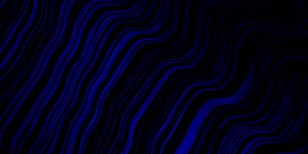 Texture Vectorielle Bleu Foncé Avec Des Lignes Douces — Image vectorielle