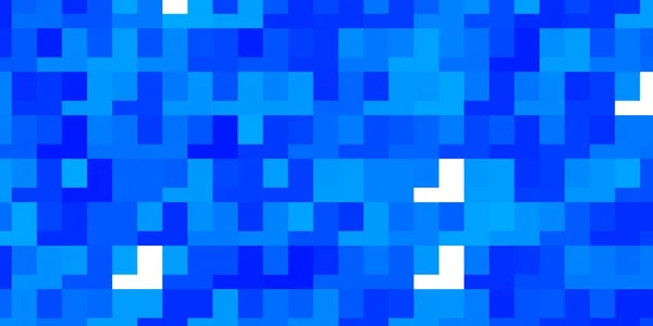 Světlý Vektorový Vzor Blue Čtvercovém Stylu — Stockový vektor