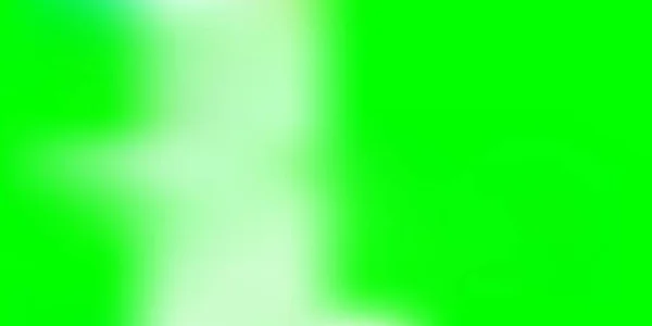 Ljusgrön Vektor Suddig Mall Färgglad Illustration Med Gradient Abstrakt Stil — Stock vektor