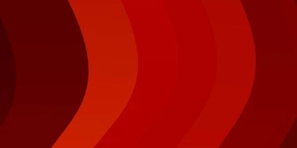 Темно Червоне Жовте Векторне Компонування Круглою Дугою — стоковий вектор