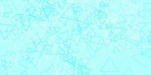 Açık pembe, üçgenli mavi vektör arkaplan. Modern tarzda üçgen şekilli akıllı soyut çizimler. İniş sayfaları.