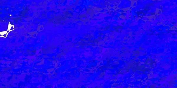 Темно Синий Красный Векторный Фон Треугольниками Линиями Иллюстрация Веб Материала — стоковый вектор