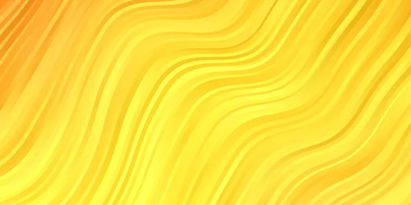 Φως Πορτοκαλί Διάνυσμα Φόντο Λυγισμένες Γραμμές Πολύχρωμη Απεικόνιση Καμπύλες Γραμμές — Διανυσματικό Αρχείο