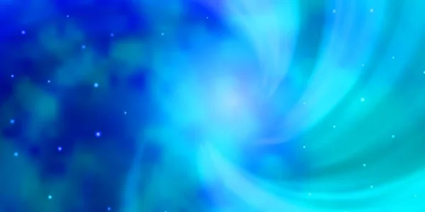 Φως Μπλε Διάνυσμα Φόντο Μικρά Και Μεγάλα Αστέρια — Διανυσματικό Αρχείο