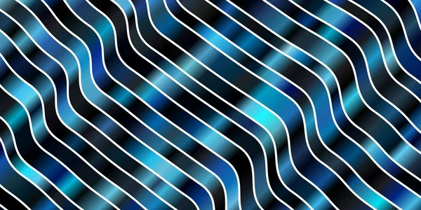 Темно Синий Вектор Изогнутыми Линиями — стоковый вектор