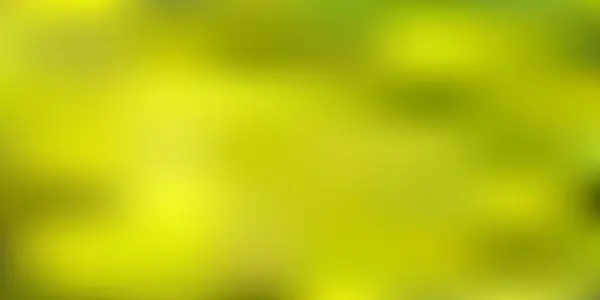 Hellgrüne Gelbe Vektorabstrakte Verwischen Das Layout Leuchtend Bunte Unschärferelation Abstraktem — Stockvektor