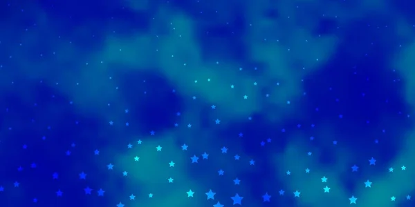 Tumma Sininen Vektori Malli Neon Tähdet — vektorikuva