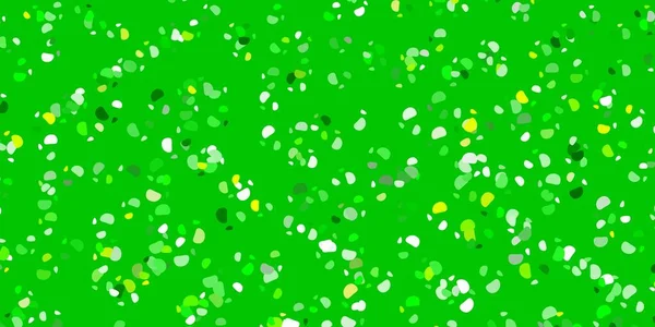 Világoskék Zöld Vektor Textúra Memphis Formákkal Színes Illusztráció Egyszerű Gradiens — Stock Vector