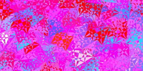Modèle Vectoriel Bleu Clair Jaune Avec Des Formes Polygonales Illustration — Image vectorielle