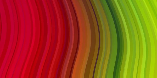 Textura Vectorial Multicolor Claro Con Arco Circular Ilustración Colorida Estilo — Archivo Imágenes Vectoriales