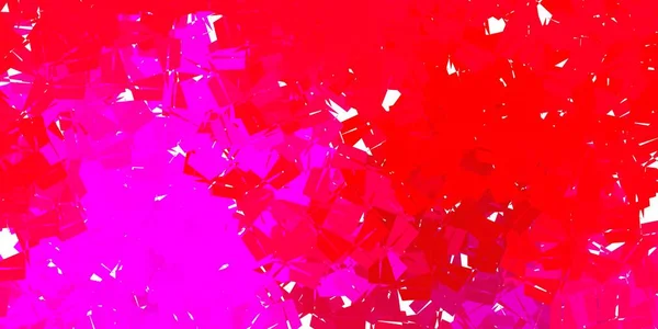 Светло Розовый Желтый Вектор Треугольник Современная Абстрактная Иллюстрация Многоугольными Треугольниками — стоковый вектор