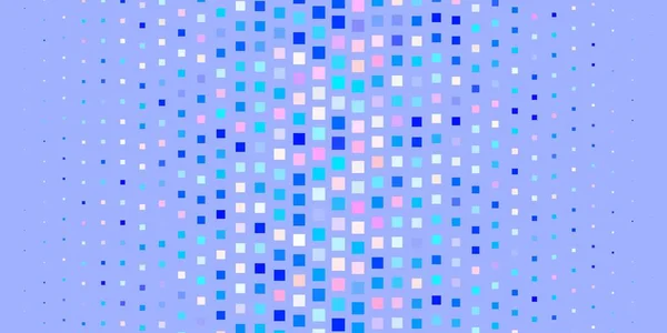 Rose Clair Mise Page Vectorielle Bleue Avec Lignes Rectangles — Image vectorielle