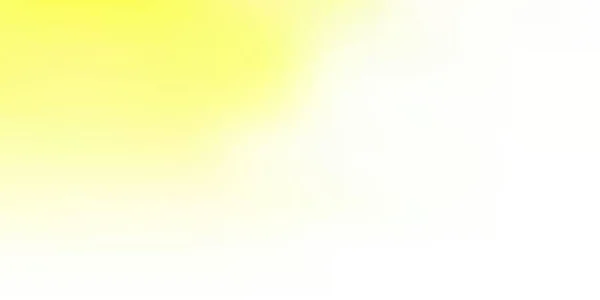 Светло Желтый Векторный Размытый Фон Размытая Абстрактная Градиентная Иллюстрация Простом — стоковый вектор