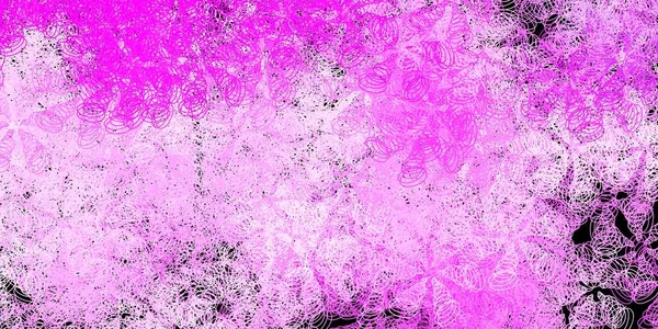 Fundo Vetorial Roxo Escuro Com Pontos Glitter Ilustração Abstrata Com — Vetor de Stock