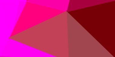 Açık pembe, sarı vektör çokgen desen. Kırık camlar ve üçgenler. Uygulamalarınız için modern tasarım.