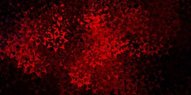 Açık mavi, çizgileri ve üçgenleri olan yeşil vektör düzeni. Soyut arkaplanda renkli eğimli üçgenler. İniş sayfaları için şablon.