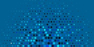 Daireli koyu mavi vektör dokusu.