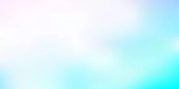 Texture Rose Clair Flou Vectoriel Bleu Illustration Floue Colorée Brillante — Image vectorielle