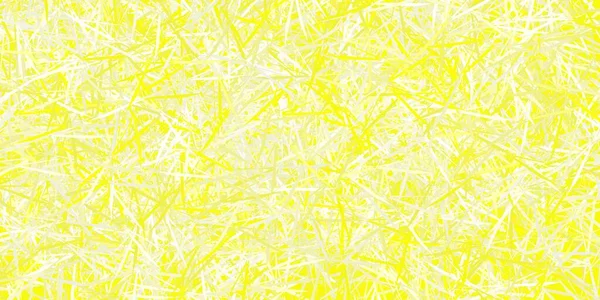 浅蓝色 黄色矢量布局与三角形形式 简单的设计 抽象风格 三角形 壁纸的式样 — 图库矢量图片