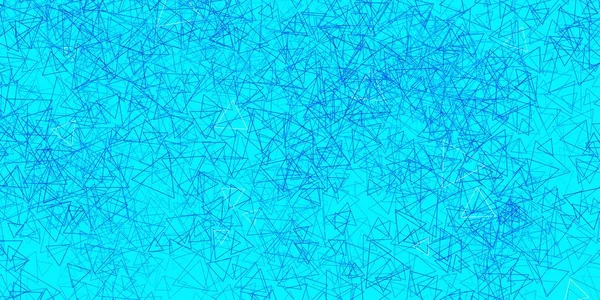 Dunkelblaue Vektorschablone Mit Dreiecksformen Prächtige Abstrakte Illustration Mit Dreieckigen Formen — Stockvektor