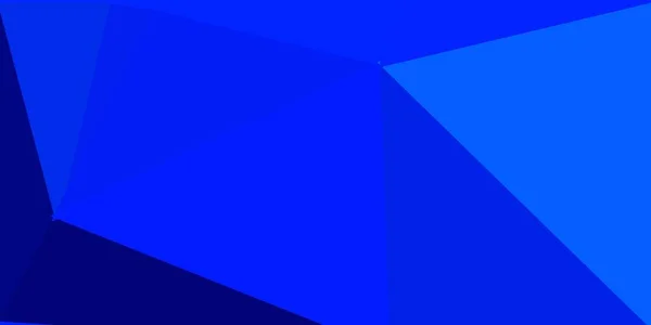 Layout Polígono Gradiente Vetorial Azul Claro Ilustração Abstrata Com Triângulos — Vetor de Stock