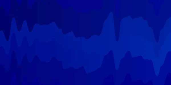 Fond Vectoriel Bleu Clair Avec Des Courbes — Image vectorielle
