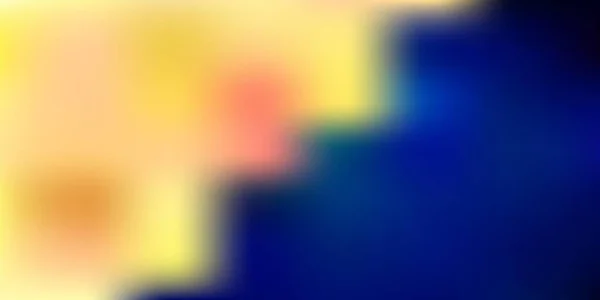 Dunkelblauer Vektor Verschwimmt Hintergrund Bunte Illustration Mit Farbverlauf Halbton Stil — Stockvektor