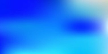 Açık mavi vektör arkaplan bulanıklığı. Soyut bir şekilde parlak renkli bulanık bir illüstrasyon. İşiniz..