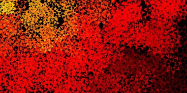 Çokgen biçimli açık mavi vektör arkaplanı. Üçgenli soyut gradyan çizimi. Broşürler, broşürler için desen