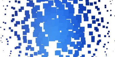 Çizgiler, dikdörtgenler ile hafif BLUE vektör düzeni.