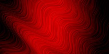 Bükülmüş çizgileri olan koyu kırmızı vektör arkaplanı.